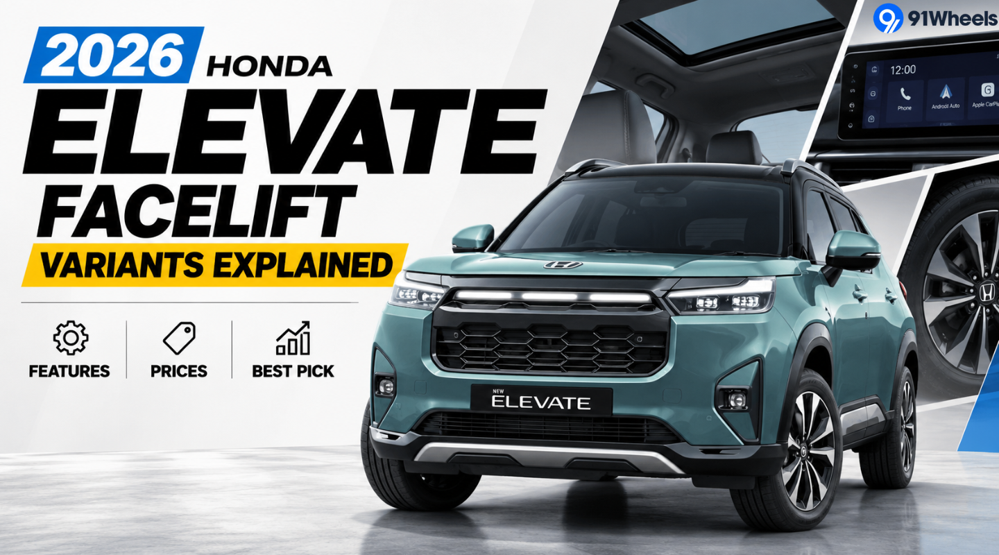 2026 Honda Elevate Facelift Variants Explained: Features, Prices and the Best Pick